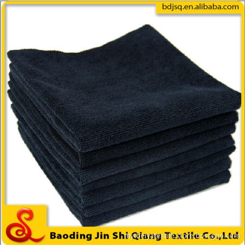 Can be embroidered LOGO black microfiber sports towels